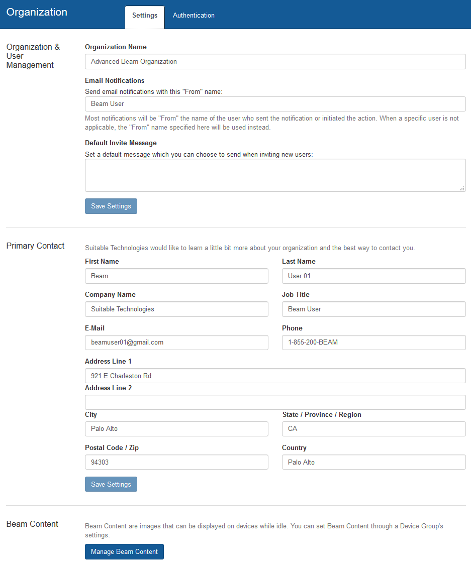 15 1 OrganizationSettings